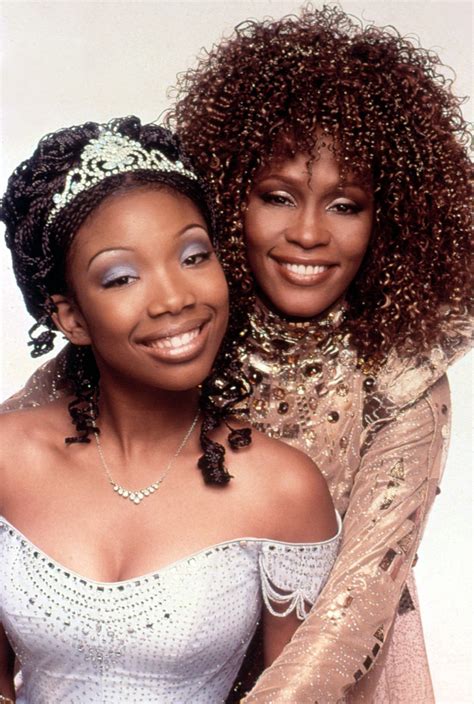Brandy On Working With Whitney Houston And Being A Mom Popsugar Celebrity