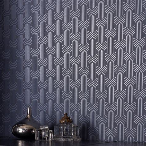 Cinema Art Deco Wallpaper Geometric Wall Coverings By Graham Brown
