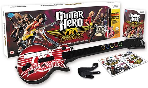 Guitar Hero Aerosmith Guitar Bundle Wii Uk Pc And Video
