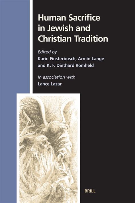 Subjects In Human Sacrifice In Jewish And Christian Tradition