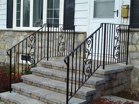 Wrought Iron Railing Custom And Pre Designed Anderson Ironworks