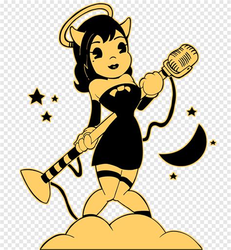 Bendy And The Ink Machine Drawing Art Themeatly Games Alice
