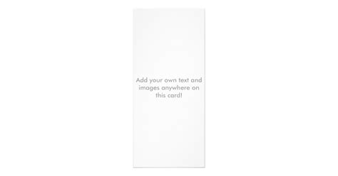 Create Your Own Rack Card Zazzle