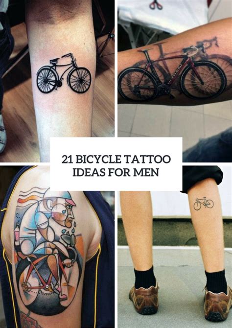 21 Excellent Bicycle Tattoo Ideas For Men Styleoholic