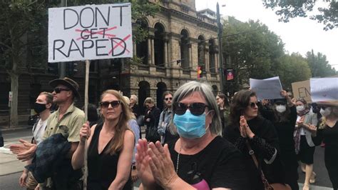 March4justice Thousands March Through Adelaide Against Gendered