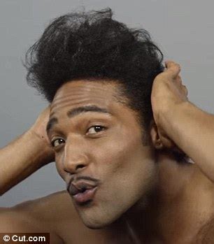 Modern men's hairstyles borrowed from the 1950's. Video covers black men's hair fashion trends over the last ...