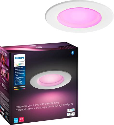 Philips Hue White And Color Ambiance 56 High Lumen Recessed Downlight