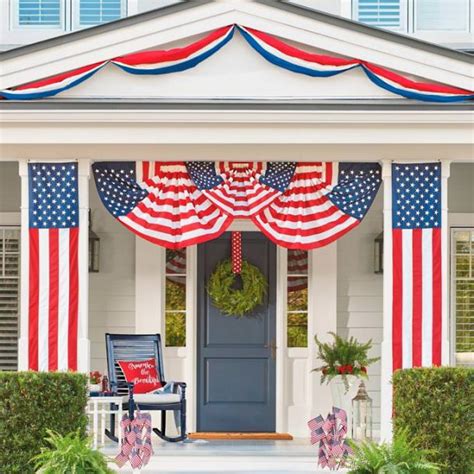 4th Of July Front Porch And Outdoor Decorations You Can Make • The
