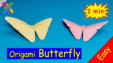 Origami Butterfly V2 How To Make Paper Butterfly Easy Diy Easy