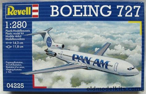 Revell 1280 Boeing 727 200 Pan Am 04225