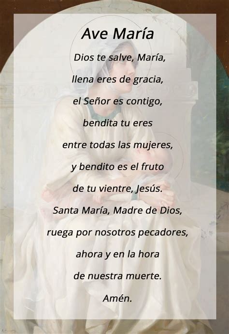 Ave María Oraciones Catolicas Milagrosas Oración Para Casos