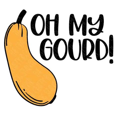 Oh My Gourd Svg The Crafty Blog Stalker