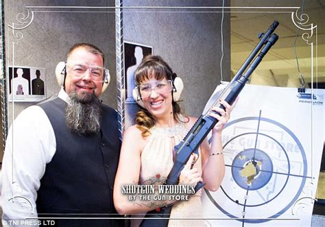 Americans Proudly Brandish Guns During Marriage Ceremonies Daily Mail Online