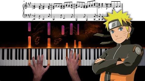 Blue Bird Naruto Shippūden Op3 Piano Cover Sheet Music Youtube