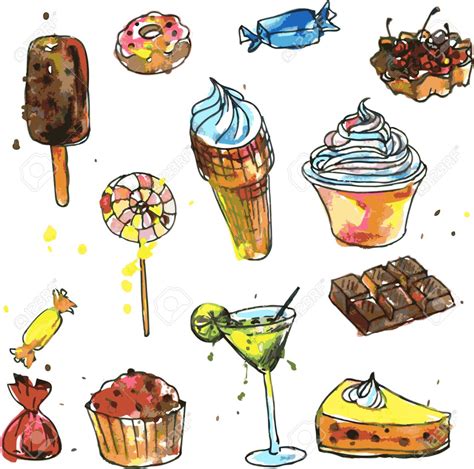 Sweets Drawing At Getdrawings Free Download