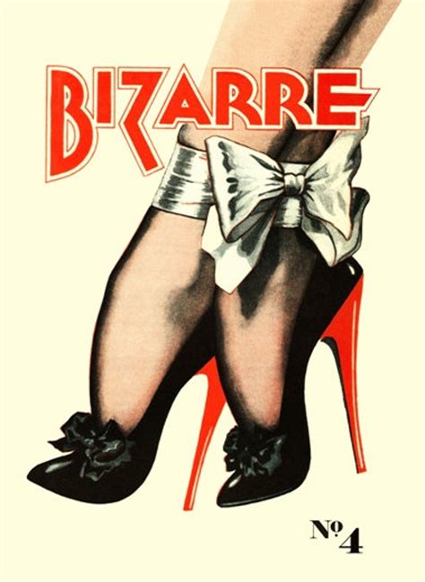 Vintage 1940s Bizarre Fetish Magazine Cover No4 Art A3 Etsy