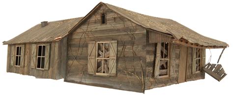 Where is the cabin from evil dead. Model miniature cabin from Evil Dead II.
