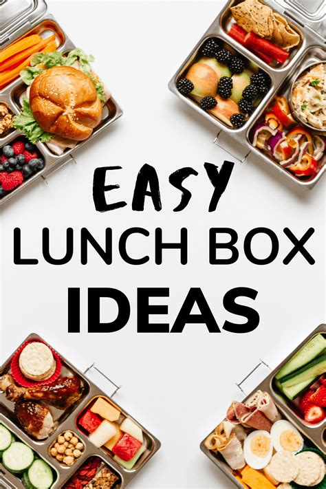 Lunch Box Ideas Take The Struggle Out Of Packing Lunch Boxes With