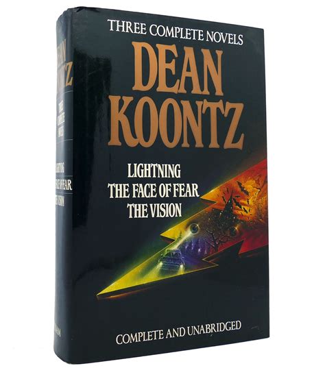 Koontz Three Complete Novels Lightning The Face Of Fear And The Vision