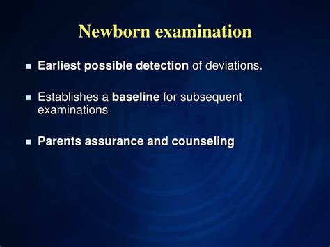 Ppt Newborn Examination Powerpoint Presentation Free Download Id