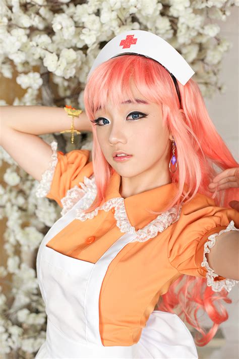Macross Frontier Nurse Cosplay By Korean Blog Cosplay