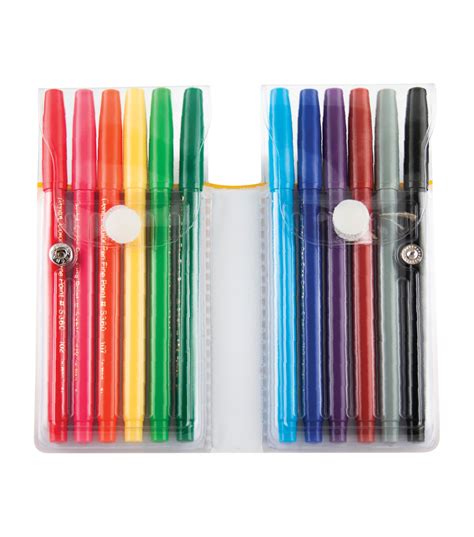 Pentel Color Pen Set 12 Colors Joann