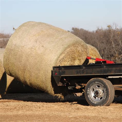 Hydraulic Double Spear Hay Bale Spike Bolt On From Pierce Sales Jeffers