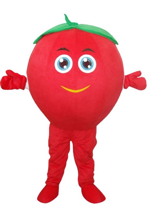 Mascot Costumes Red Tomato Costume Halloween Costumes