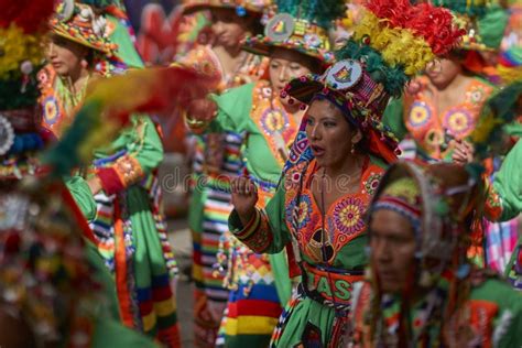 Annual Carnival In Oruro Bolivia Editorial Stock Image Image Of