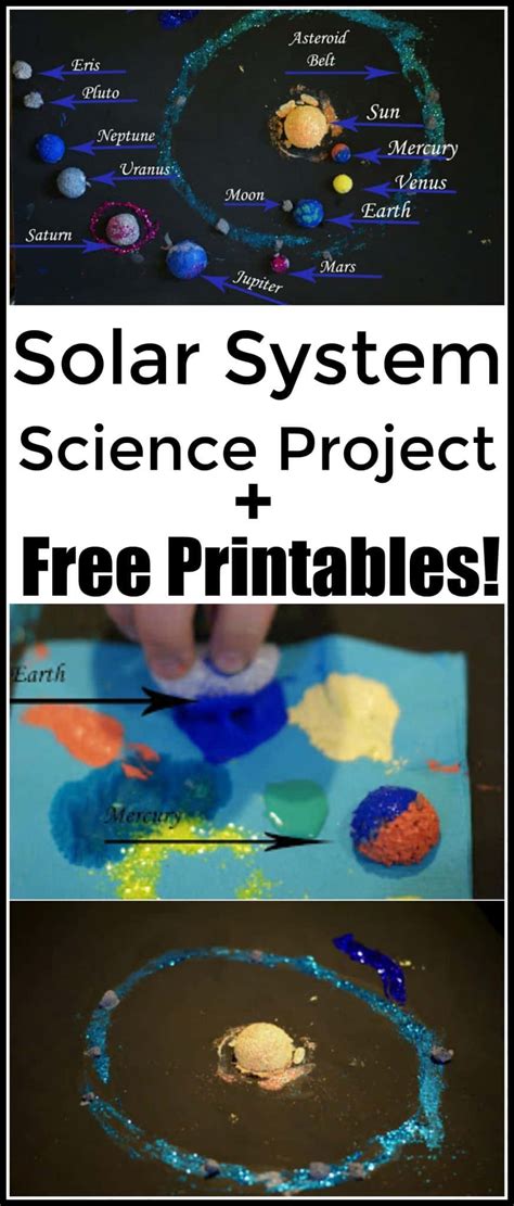 Solar System Science Project Great Hands On Lesson Idea