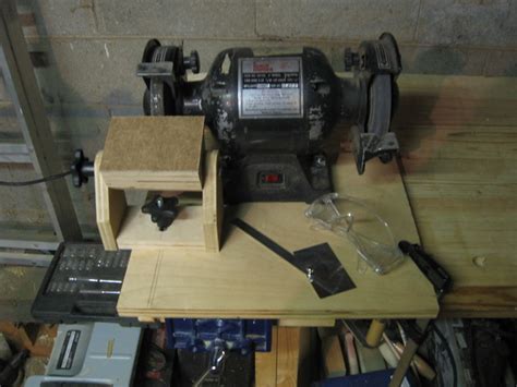 If you don't remove the cap, mower may start anytime. Project Working: Diy bench grinder jig