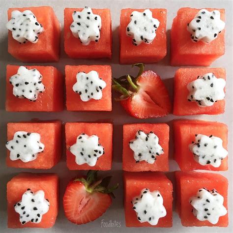 ️fruit Platter Watermelon And Dragonfruit Fruit Cups Fruit Drinks