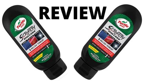 Turtle Wax Scratch Repair And Renew Paste Full Review Youtube