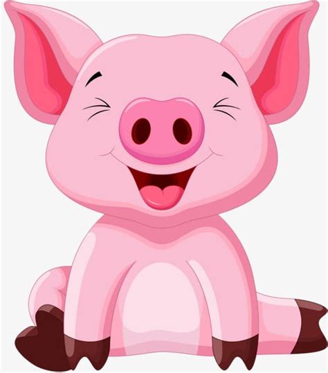 Pink Pig Png Clipart Animal Cartoon Pig Pig Clipart Pig Clipart