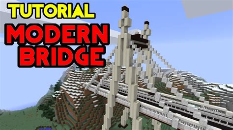 Minecraft Build Tutorial How To Build An Epic Modern Suspension