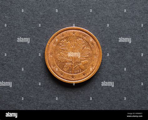 Two Cent Euro Coin Stock Photo Alamy