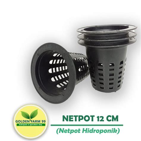 Netpot Hidroponik Pot Tanaman Ukuran 12 Cm Tebal Dan Kuat STORE