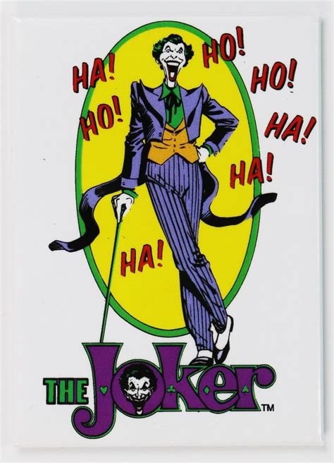 The Joker Fridge Magnet Batman Dc Comics Cesar Romero C16 The Wild Robot