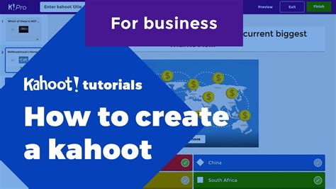 Kahoot winner and other projects like this have always violated kahoot!'s terms of service. Kahoot! for business: how to create a kahoot - YouTube