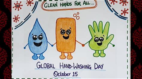 Details 155 Global Handwashing Day Drawing Vn