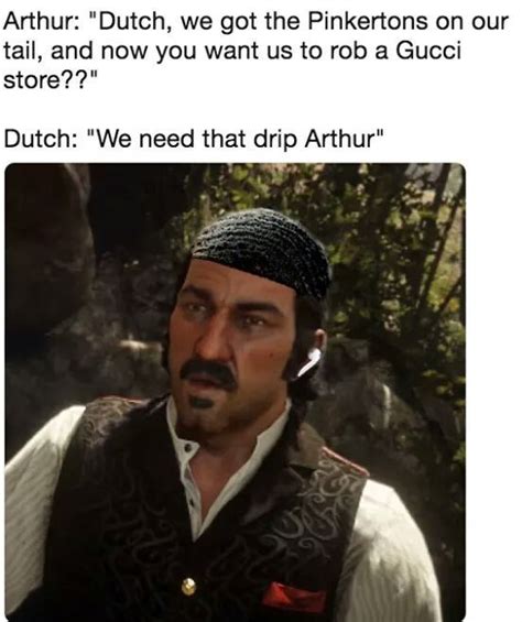 Dutch Van Der Linde Memes Darelodivine