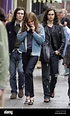 Cillian Murphy y Sienna Miller en el rodaje de la ubicación 60's ...