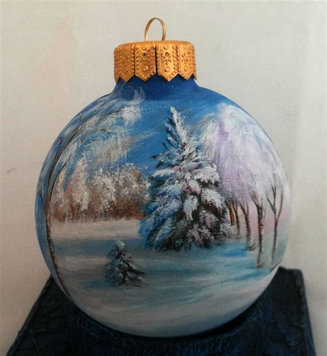 Custom Order Hand Painted Christmas Ornament By Julia Moshack Jan