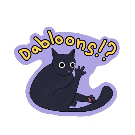 Dabloon Cat Meme Queer Pride Cat Lgbtq Stickers Pride Flag Laptop