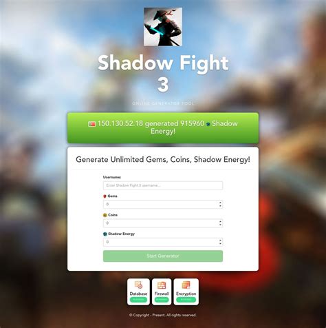 By utilizing our online hack you will save your real dollars that should be spend on the premium features, which often, to tell the truth, can be extremely expensive on a long term. Shadow Fight 3 Hack No Human Verification ⚡ Shadow Fight 3 ...