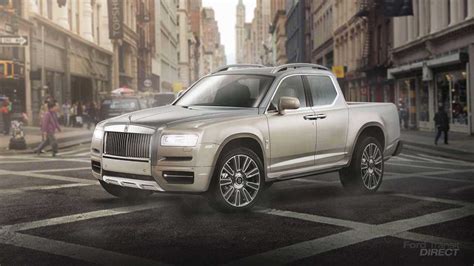 Rolls Royce Cullinan Rendered As Worlds Most Luxurious Pickup