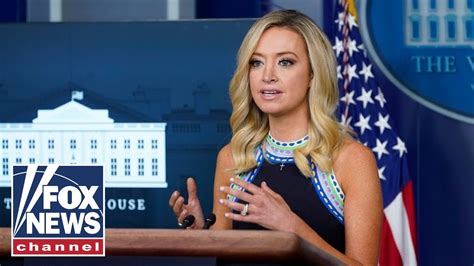 Kayleigh Mcenany Holds White House Press Briefing Youtube