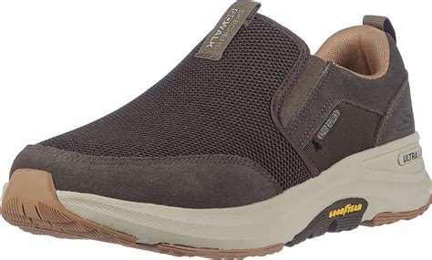 Skechers Mens Go Walk Outdoor Athletic Slip On Trail Hiking Shoes With