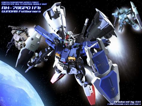 Mobile Suit Gundam Universal Century Gp01fb In Space Minitokyo