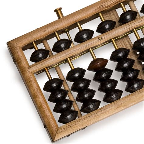 Yellow Mountain Imports Vintage Style Wooden Abacus - 13.9 Inches - Professional 17 Column ...
